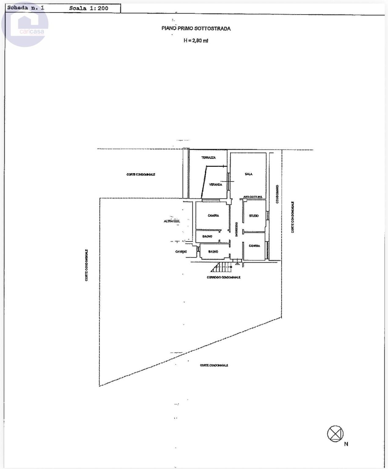 Planimetria immobile 1 - CSR2-1862