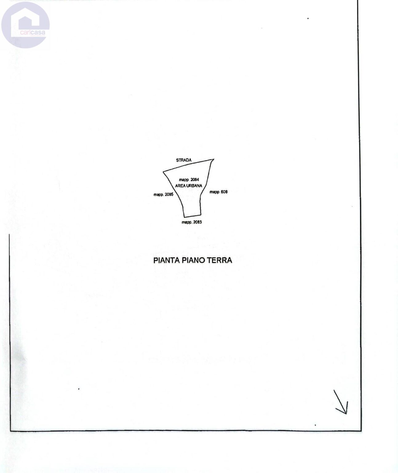 Planimetria immobile 1 - CPM-1980