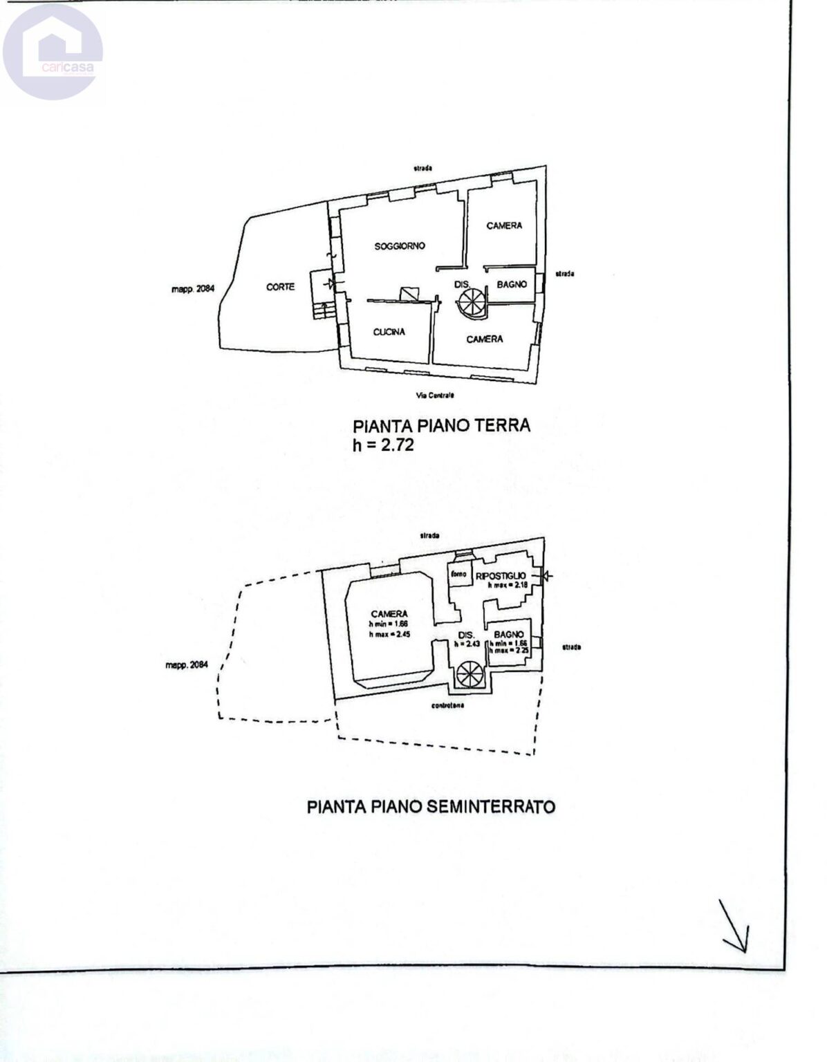Planimetria immobile 2 - CPM-1980