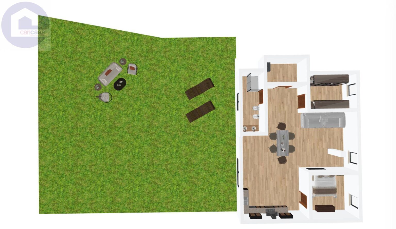 Planimetria immobile 2 - CPM-1987