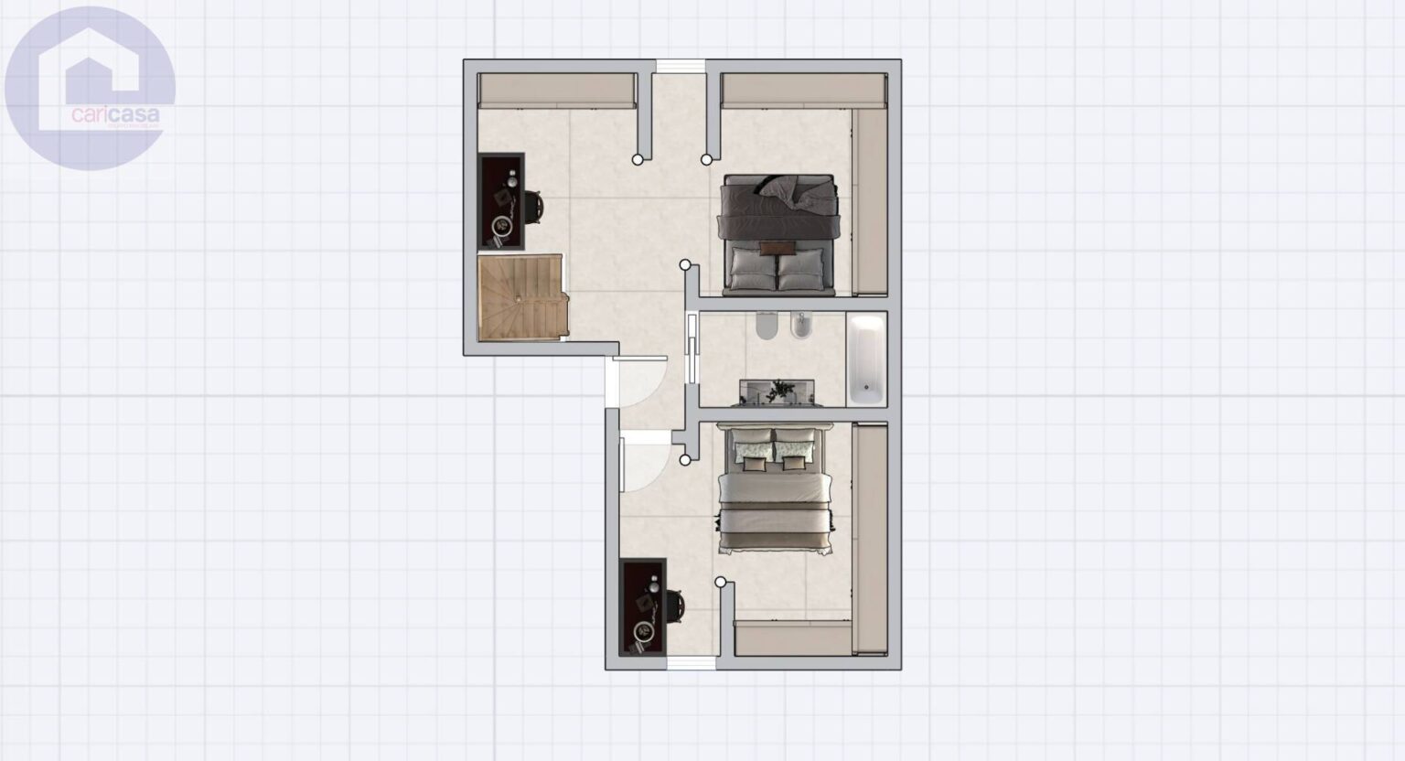 Planimetria immobile 1 - CPM-1988