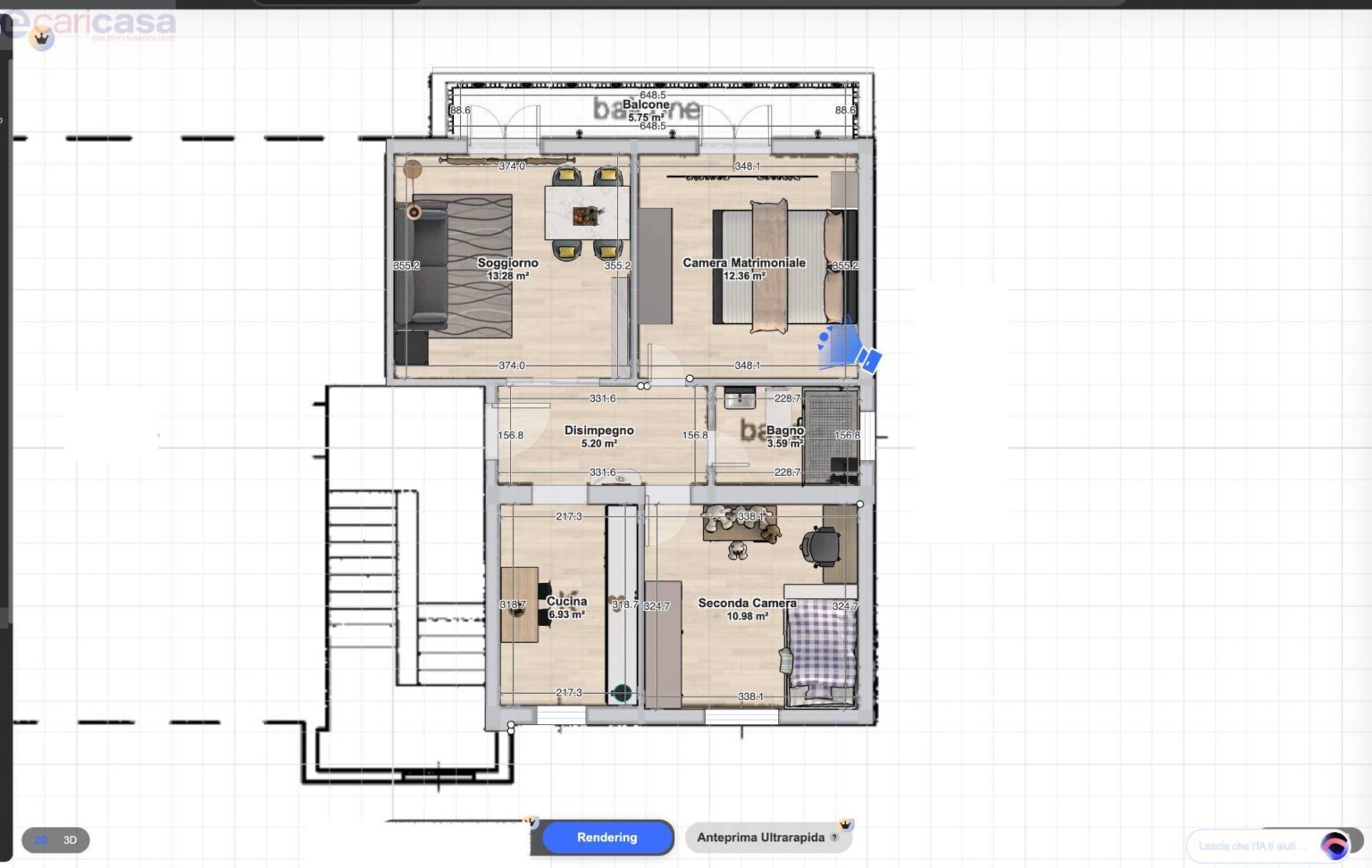 Planimetria immobile 1 - CSR1-1875
