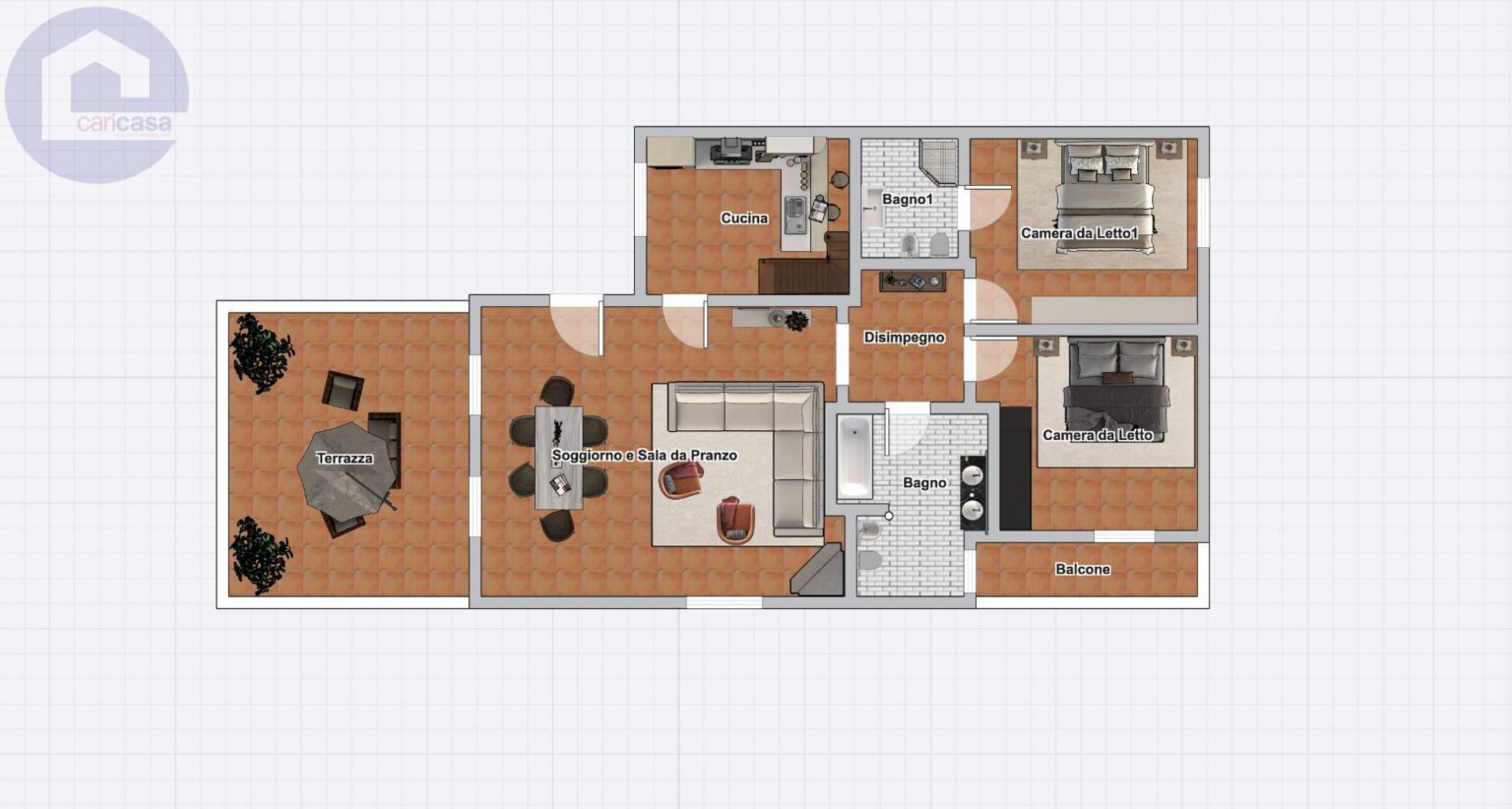 Planimetria immobile 1 - CPM-1994