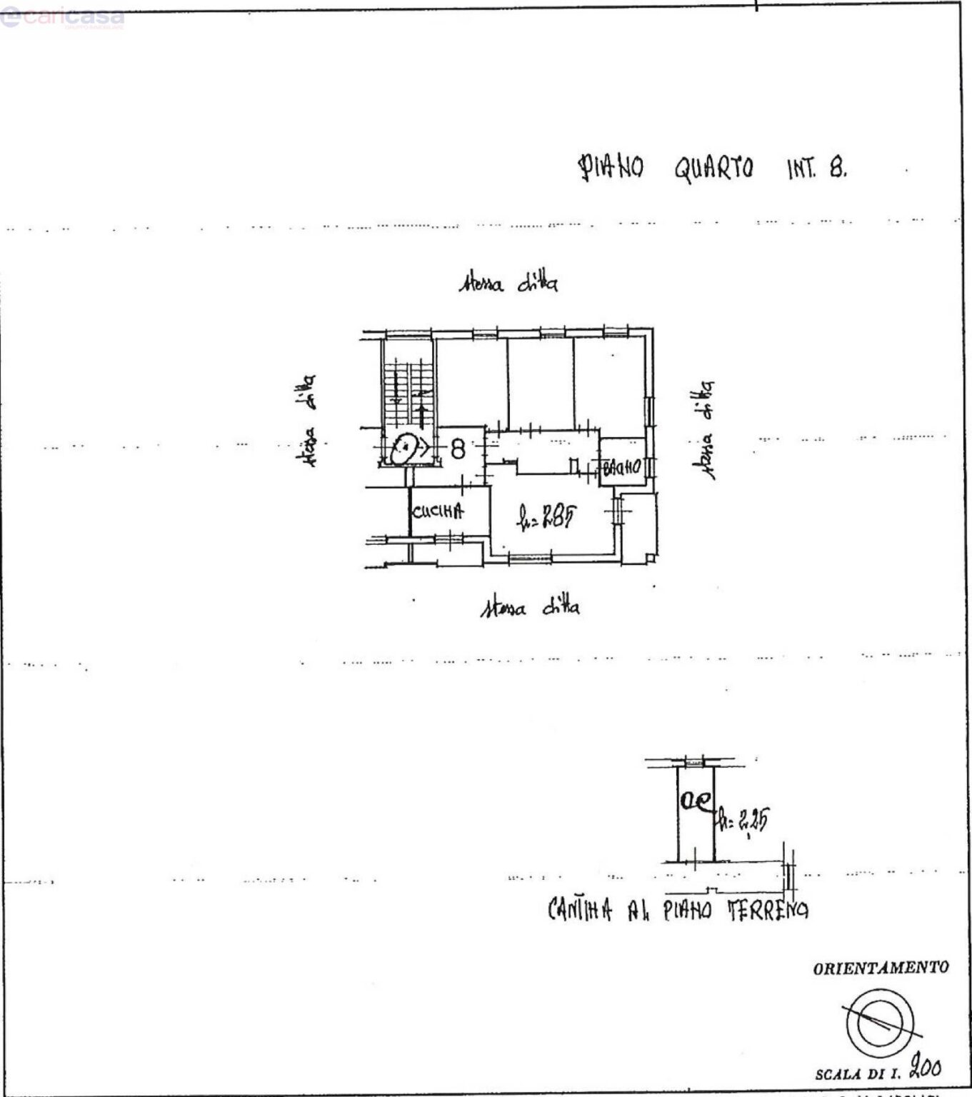 Planimetria immobile 1 - CSR1-1921