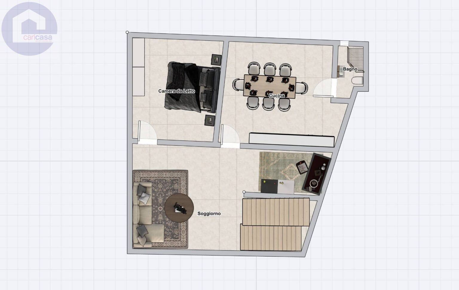 Planimetria immobile 2 - CPM-1996