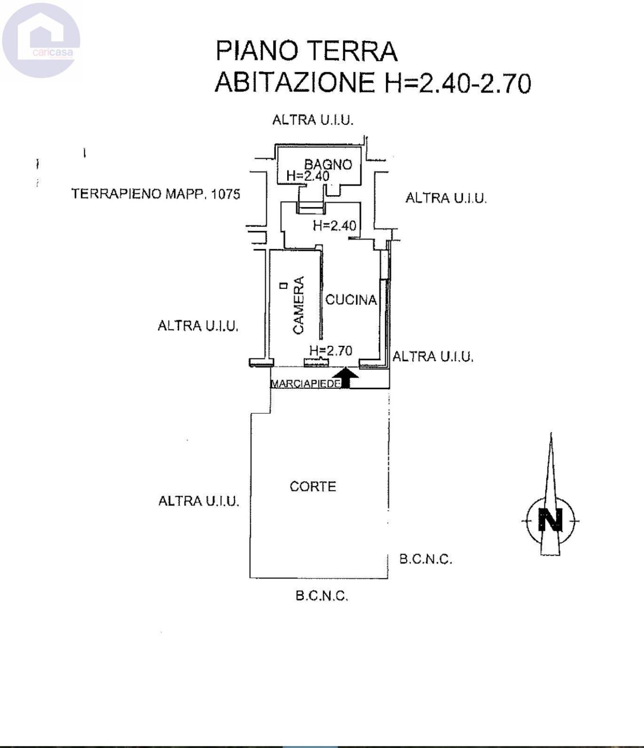 Planimetria immobile 1 - CSL-1905
